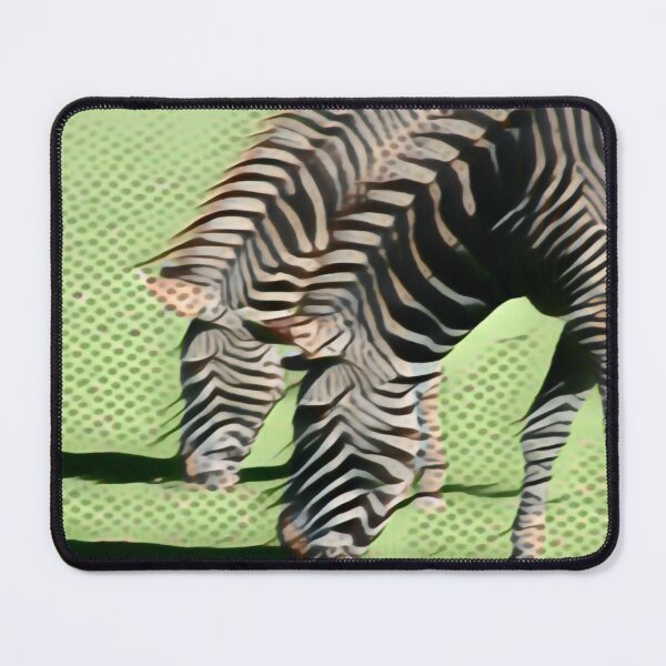 Item preview, Zebra Double In Pointillism designed and sold by Fearless-Fox.