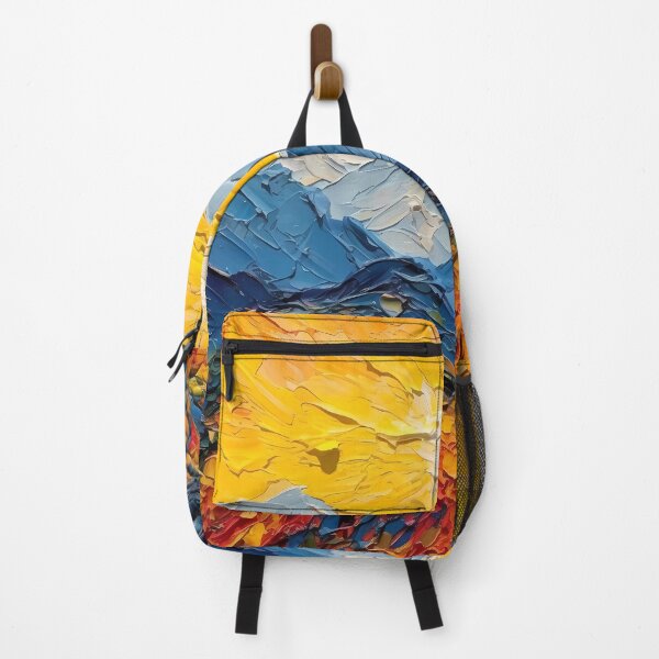 Item preview, Mountain artistic sense texture impasto brush strokes abstract decorative painting 12 designed and sold by UnaWu533.