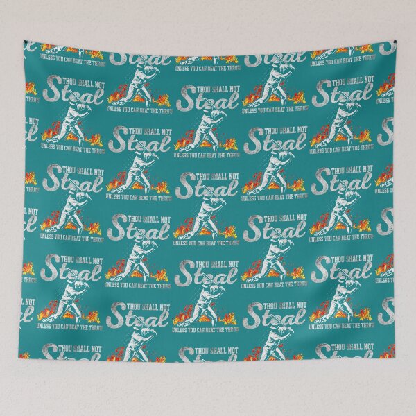 Item preview, Thou Shall Not Steal Unless You Can Beat The Throw Baseball designed and sold by AstorgaKayzlee.