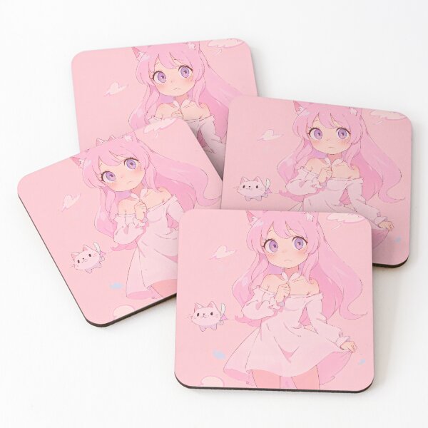 Item preview, Soft Pastel Girl in Captivating Anime Style designed and sold by Comethri.