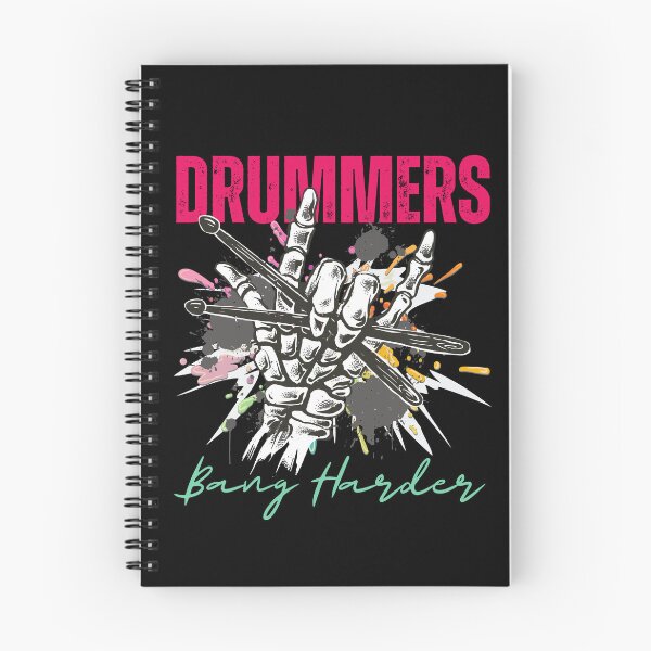 Item preview, Drummers Bang Harder designed and sold by justie1977.