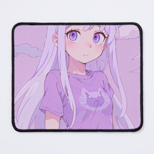 Item preview, Soft Pastel Girl in Captivating Anime Style designed and sold by Comethri.