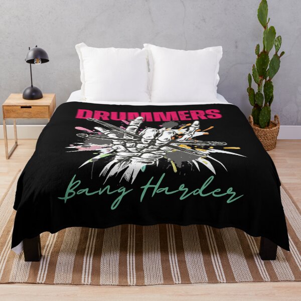Item preview, Drummers Bang Harder designed and sold by justie1977.