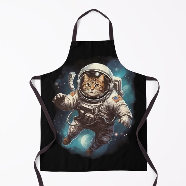 Item preview, Astronaut Cat In Outter Space designed and sold by purrestrial-co.