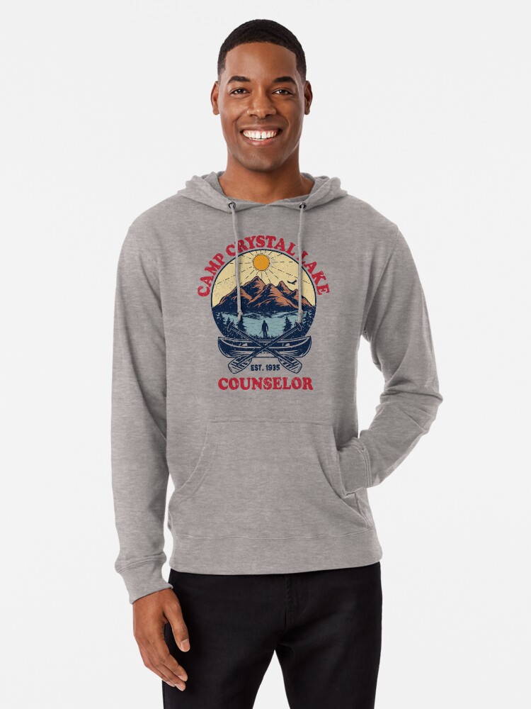 Thumbnail 2 of 5, Lightweight Hoodie, Camp Crystal Lake designed and sold by tronyx79.
