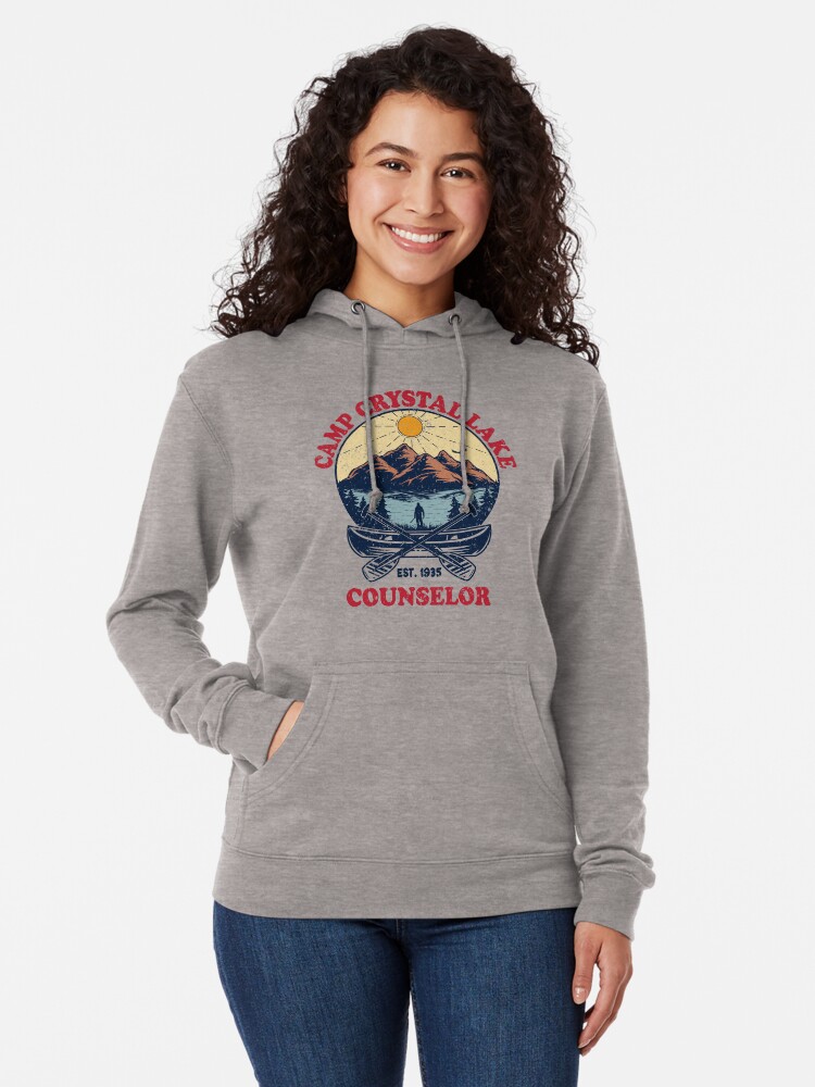Thumbnail 1 of 5, Lightweight Hoodie, Camp Crystal Lake designed and sold by tronyx79.