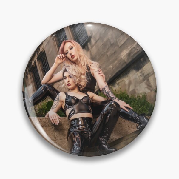 Item preview, girl girl photo pvc leggings designed and sold by Exylium.