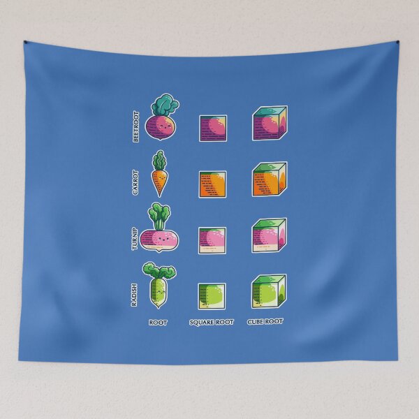Item preview, The Roots Of Mathematics Pun designed and sold by Flaming Imp.