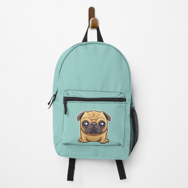 Artikelvorschau, Mops im Cartoon-Stil entworfen und verkauft von SADStyleDesigns.