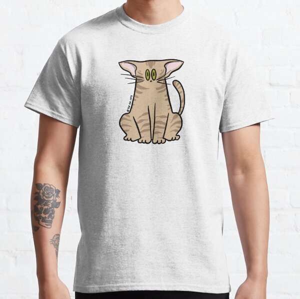 Oriental Cartoon Cat Classic T-Shirt