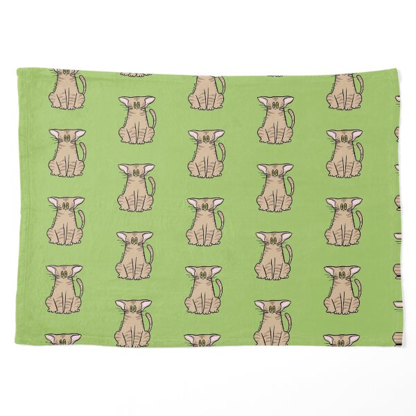 Gato oriental de dibujos animados Manta para mascotas