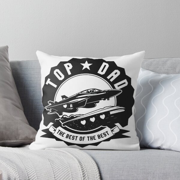 Item preview, "Top Dad: The Best of the Best" Logo - Detailed Monochrome Design, Airbrushed Style, Father's Day Gift designed and sold by isayitso.