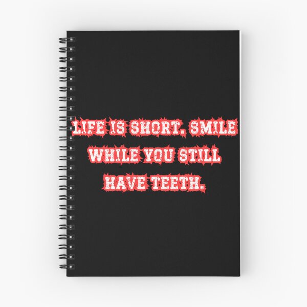 Item preview, Life is short smile while you still have teeth designed and sold by Kuki-shop.