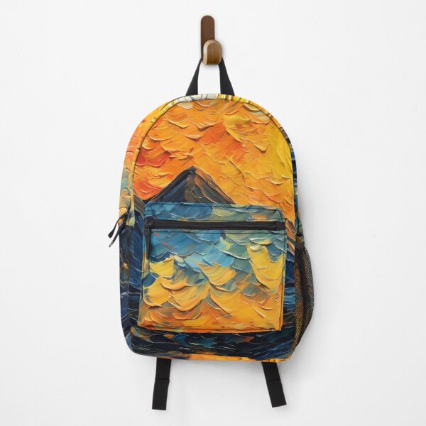Item preview, Mountain artistic sense texture impasto brush strokes abstract decorative painting 16 designed and sold by UnaWu533.