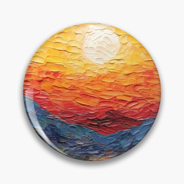Item preview, Mountain artistic sense texture impasto brush strokes abstract decorative painting 17 designed and sold by UnaWu533.