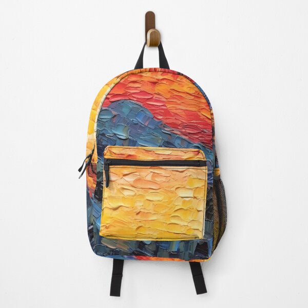 Item preview, Mountain artistic sense texture impasto brush strokes abstract decorative painting 17 designed and sold by UnaWu533.