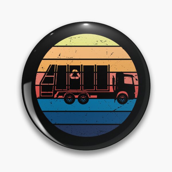 Item preview, Garbage Truck Vintage Recycling Garbage Vehicles designed and sold by Pubi.