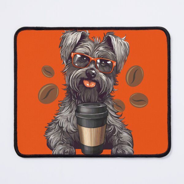 Item preview, My Schnauzer is My Best Cup of Coffee, Coffee and My Dog designed and sold by CarpeDiem96.