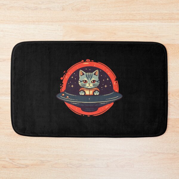 Item preview, Cute UFO Cat designed and sold by purrestrial-co.