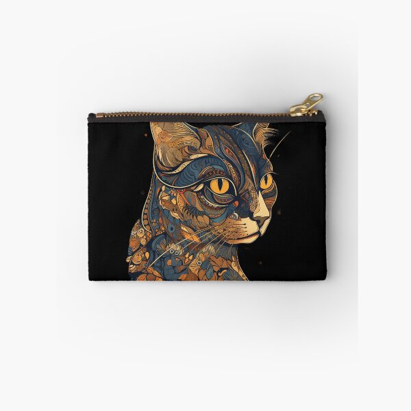 Item preview, Klimt Style Cat Meow Fantasy Design designed and sold by SADStyleDesigns.
