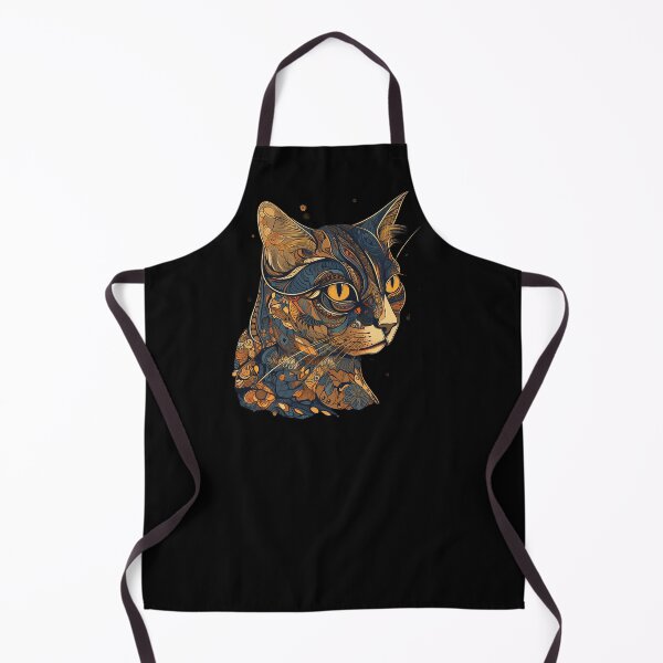 Item preview, Klimt Style Cat Meow Fantasy Design designed and sold by SADStyleDesigns.
