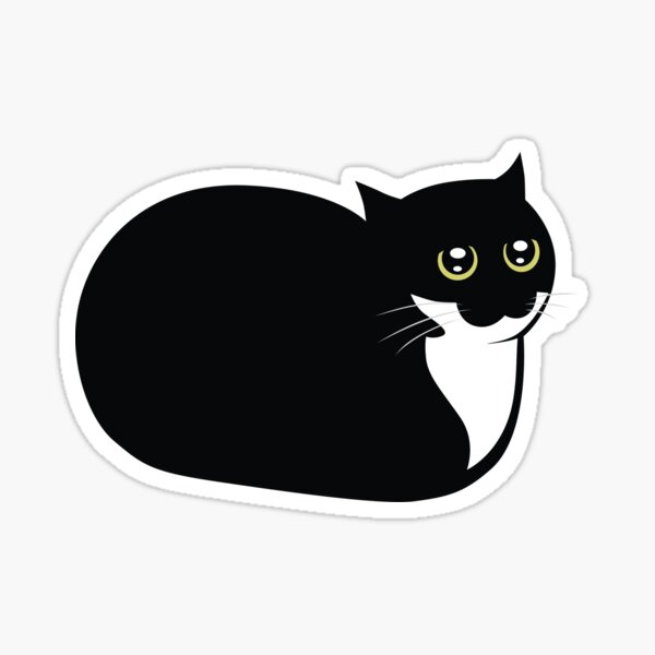 Maxwell Cat Sticker, Spinning Cat Meme, Maxwell the Low Poly Cat Decal