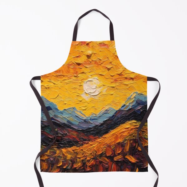 Item preview, Mountain artistic sense texture impasto brush strokes abstract decorative painting 18 designed and sold by UnaWu533.