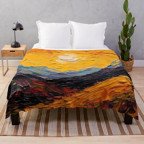 Item preview, Mountain artistic sense texture impasto brush strokes abstract decorative painting 18 designed and sold by UnaWu533.