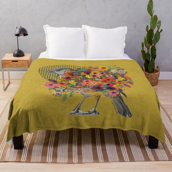 Item preview, Watercolor Florals and Bird designed and sold by Kamaloca.