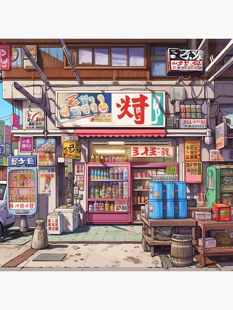 Anime Girl Food Shopping Cart 4K Wallpaper iPhone HD Phone #7960h