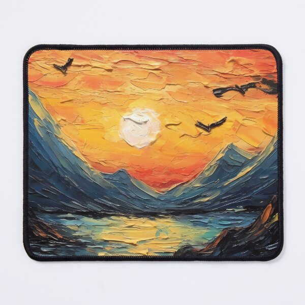 Item preview, Mountain artistic sense texture impasto brush strokes abstract decorative painting 19 designed and sold by UnaWu533.