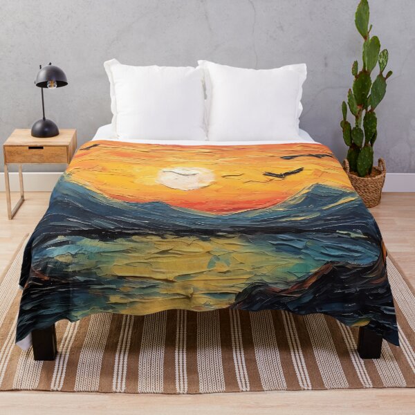 Item preview, Mountain artistic sense texture impasto brush strokes abstract decorative painting 19 designed and sold by UnaWu533.