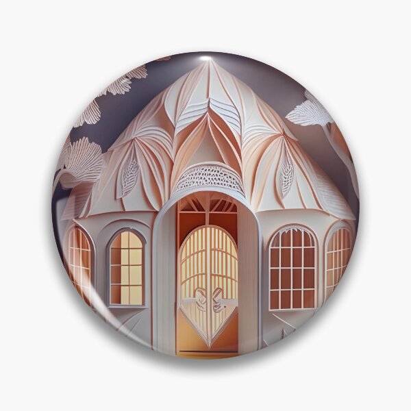 Item preview, Pomelo Inspired Chalet Papercut designed and sold by MMDigitalArt.