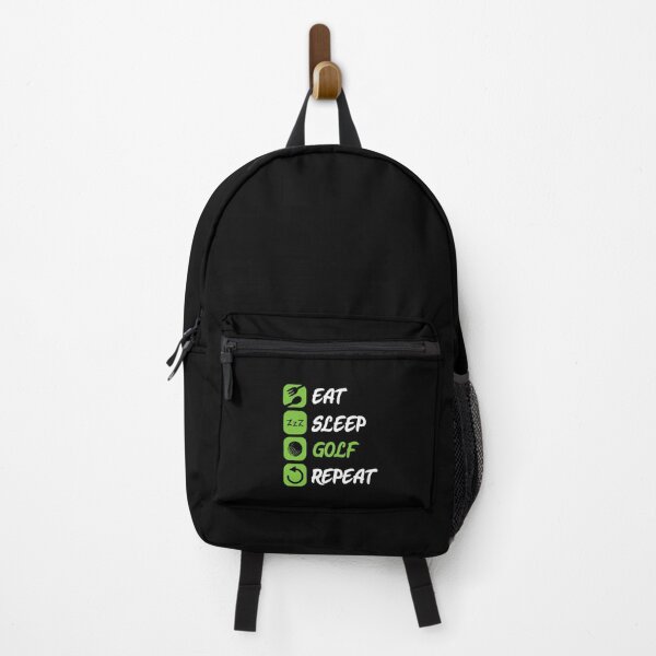 Item preview, Eat Sleep Golf Repeat Golfing Golfer Golf Ball designed and sold by Pubi.