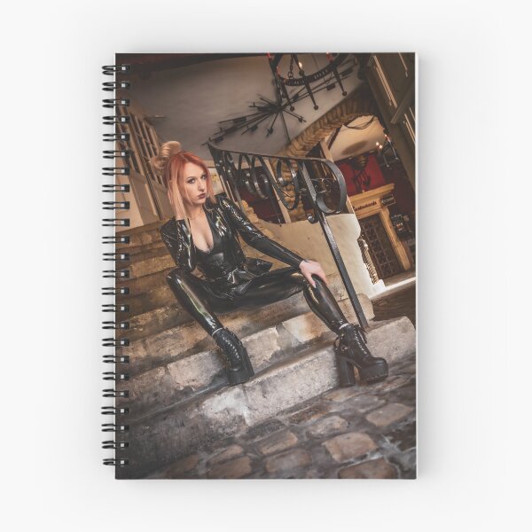 Item preview, latex pu pvc leggings model photo designed and sold by Exylium.