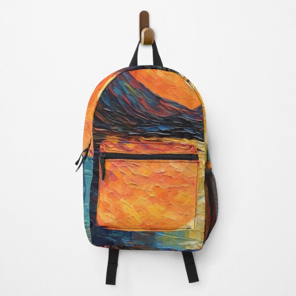 Item preview, Mountain artistic sense texture impasto brush strokes abstract decorative painting 22 designed and sold by UnaWu533.