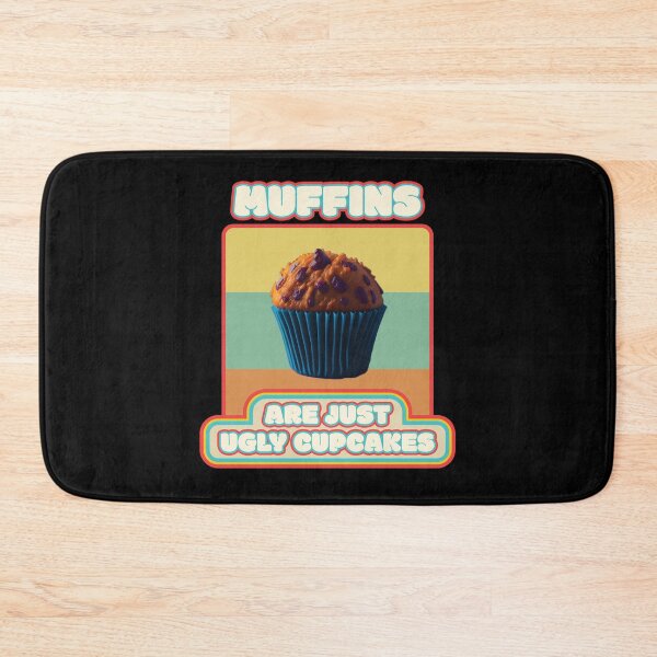 Item preview, Muffins Are Just Ugly Cupcakes Blueberry Muffin Funny Baking Quote Ver6 designed and sold by thecatcouch.