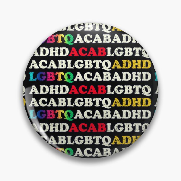 Item preview, LGBTQACABADHD designed and sold by Stafungia.