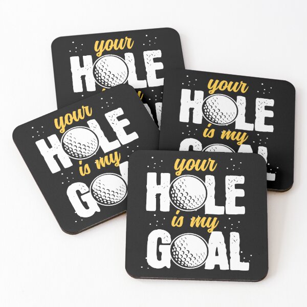 Item preview, Your Hole Is My Goal Golfing Golfer Golf Ball designed and sold by Pubi.