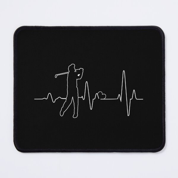 Item preview, Golf Heartbeat Golfing Golfer Golf Ball Golf  designed and sold by Pubi.