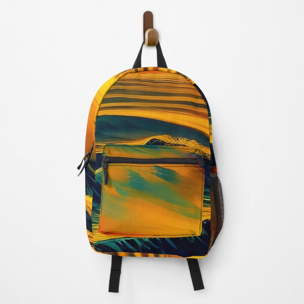 Item preview, Colourful Sky Reflecting on Sea Waves, impasto, Ai Generated Art designed and sold by ACC .