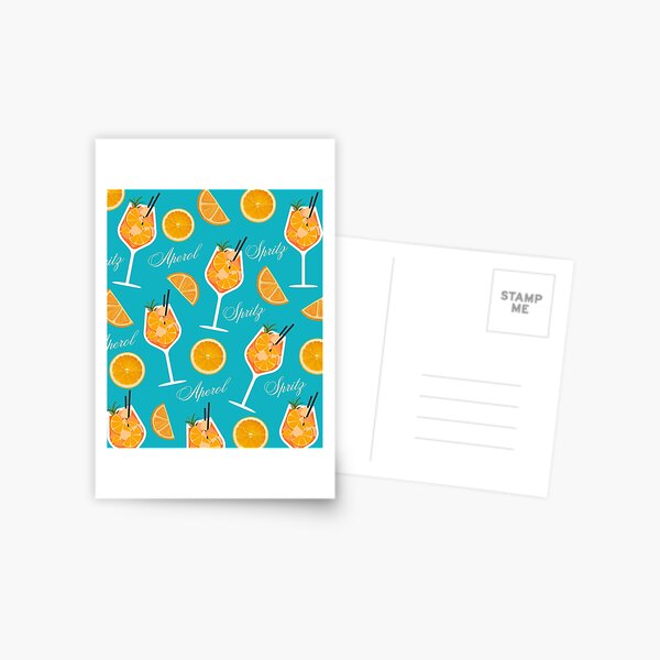 Aperol Spritz in a Glass Postcard for Sale by Jay-cm