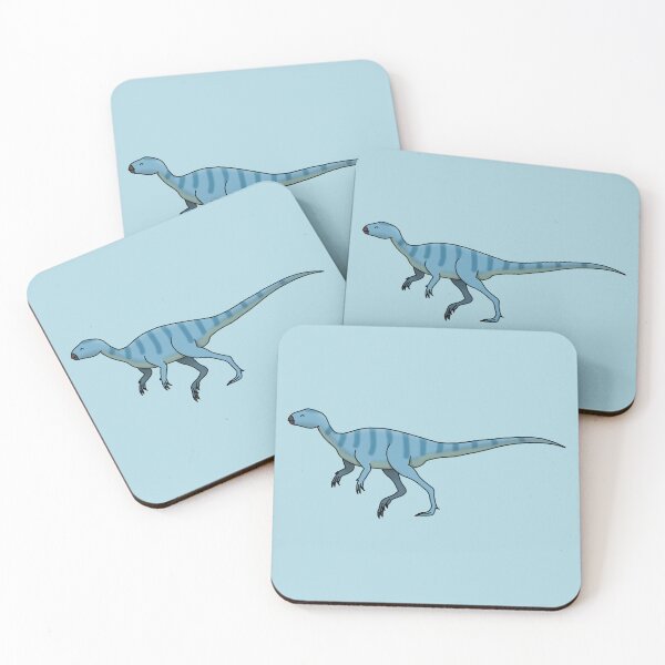 Item preview, Happy abrictosaurus, blue dinosaur designed and sold by LilDinoBoy.