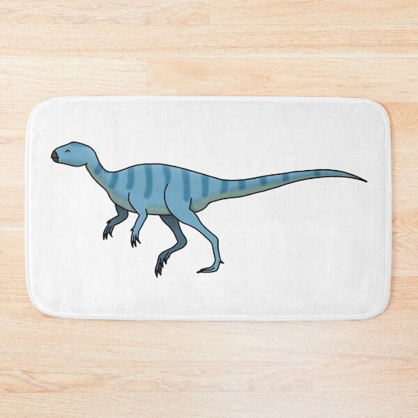Item preview, Happy abrictosaurus, blue dinosaur designed and sold by LilDinoBoy.