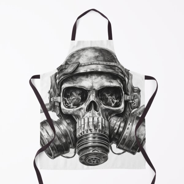 Item preview, Apocalyptic Skull and Crossbones designed and sold by urbannft.