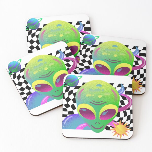 Item preview, Cool aliens in space designed and sold by YQvibe Studio.