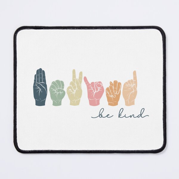 Item preview, Be Kind in Sign Language - Colour designed and sold by LovefromJ.