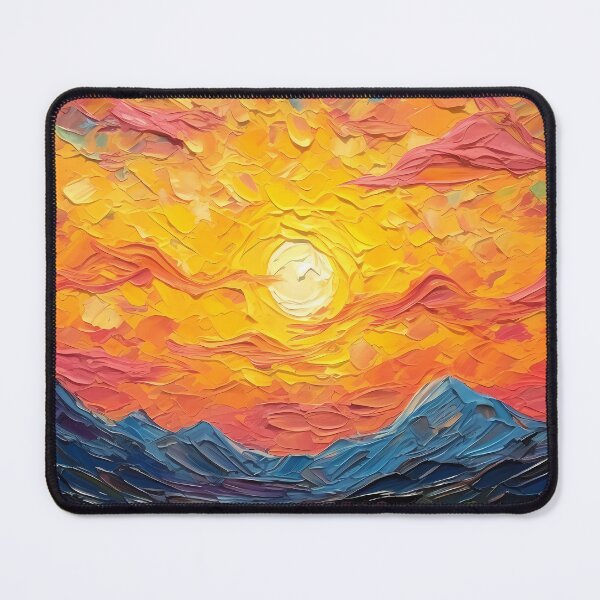 Item preview, Mountain artistic sense texture impasto brush strokes abstract decorative painting 26 designed and sold by UnaWu533.