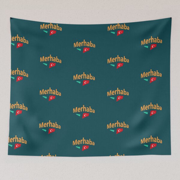 Item preview, Merhaba (hello in Turkish) designed and sold by lobodelnoir.