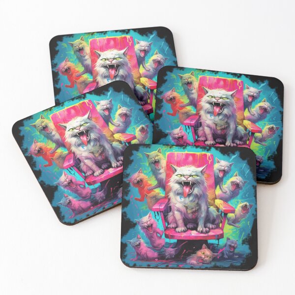 Item preview, The grumpy cats celebrate Halloween - A sweet and gift-giving spectacle for children designed and sold by Pixelboys.